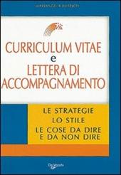 Curriculum vitae e lettera di accompagnamento