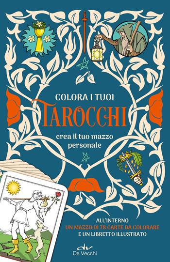 Colora i tuoi tarocchi. Crea il tuo mazzo personale. Ediz. a colori. Con 78 Carte - Tania Ahsan - Libro De Vecchi 2024, Astrologia | Libraccio.it