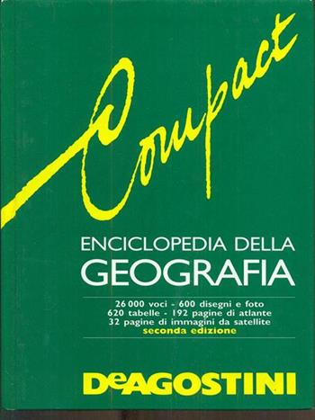 Compact. Enciclopedia della geografia  - Libro De Agostini 1993 | Libraccio.it