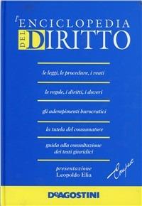 Enciclopedia del diritto  - Libro De Agostini 1999, Le nuove enciclopedie compact | Libraccio.it