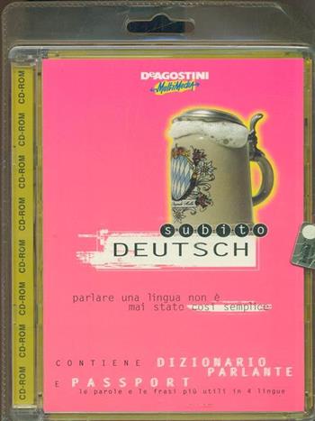 Subito Deutsch. CD-ROM  - Libro De Agostini Multimedia 2001, Nice price. Subito | Libraccio.it