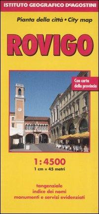 Rovigo 1:4.500. Ediz. multilingue  - Libro De Agostini 2000, Piante di città d'Italia | Libraccio.it