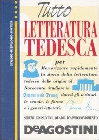 Tutto letteratura tedesca  - Libro De Agostini 2012, Tutto | Libraccio.it