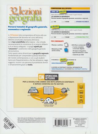32 lezioni di geografia. Per le Scuole superiori. - Menichetti, Lavatelli, Noseda - Libro Principato 2014 | Libraccio.it