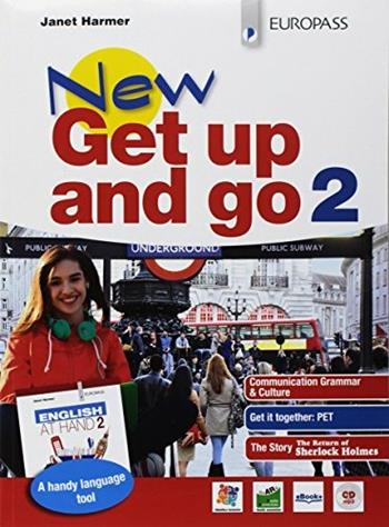 New get up and go. Con English at hand. Con CD Audio formato MP3. Vol. 2 - Janet Harmer - Libro Europass 2018 | Libraccio.it