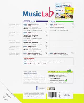 Music lab. Con Quaderno. Con ebook. Con espansione online. Con 2 DVD Audio. Vol. A-B - Carlo Delfrati, Maria Luisa Merlo - Libro Principato 2018 | Libraccio.it