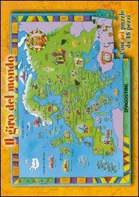 Il giro del mondo - Jennifer Mappin - Libro De Agostini 2006, Libri puzzle | Libraccio.it