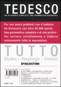 Tutto tedesco. Ediz. bilingue  - Libro De Agostini 2009, Tutto | Libraccio.it