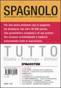 Tutto spagnolo. Ediz. bilingue  - Libro De Agostini 2009, Tutto | Libraccio.it