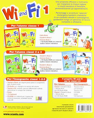 Wi and fi. Corso di inglese. Student's book. Con espansionne online. Per la 1ª classe elementare. Ediz. bilingue. Con e-book - Jacqueline Madden, Luigina Prono, Maya M. Mariani - Libro De Agostini 2010 | Libraccio.it