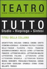 Tutto teatro - Ilaria Godino - Libro De Agostini 2010, Tutto | Libraccio.it