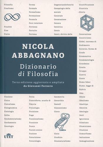 Dizionario di filosofia - Nicola Abbagnano - Libro UTET 2013 | Libraccio.it