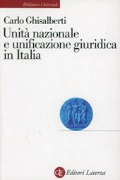 Unità nazionale e unificazione giuridica in Italia