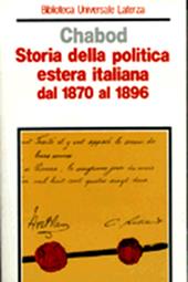 Storia della politica estera italiana dal 1870 al 1896
