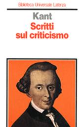 Scritti sul criticismo