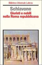 Giuristi e nobili nella Roma repubblicana