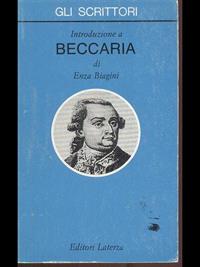 Introduzione a Beccaria - Enza Biagini - Libro Laterza 1992, Gli scrittori | Libraccio.it