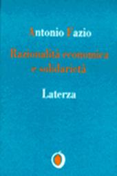 Razionalità economica e solidarietà