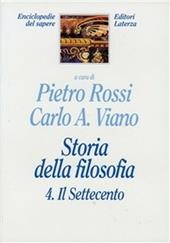 Storia della filosofia. Vol. 4: Il Settecento.