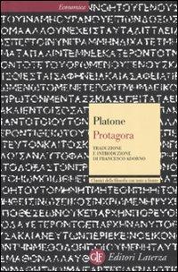 Protagora. Testo greco a fronte - Platone - Libro Laterza 1996, Economica  Laterza. Classici filosofia