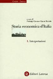 Storia economica d'Italia. Vol. 1: Interpretazioni.