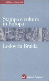 Stampa e cultura in Europa tra XV e XVI secolo