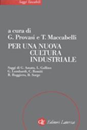 Per una nuova cultura industriale