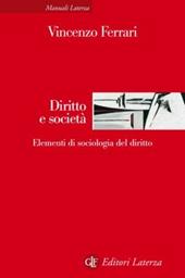 Diritto e società. Elementi di sociologia del diritto