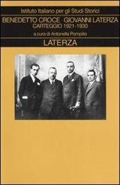 Carteggio. Vol. 3: 1921-1930.