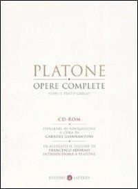Opere complete. CD-ROM. Con libro - Platone - Libro Laterza 2008, Opere varie | Libraccio.it