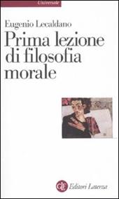 Prima lezione di filosofia morale