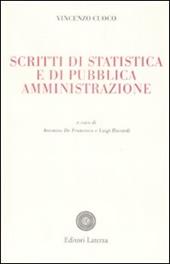 Scritti di statistica e di pubblica amministrazione