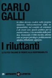 I riluttanti. Le élites italiane di fronte alla responsabilità