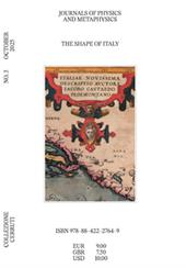 Journals of physics and metaphysics. Vol. 3: The shape of Italy