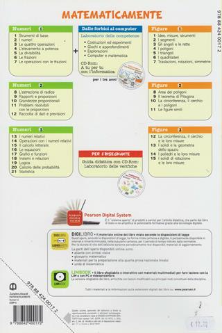 Matematicamente numeri. Con espansione online. Vol. 2 - Manuela Zarattini, Luisiana Aicardi - Libro Edizioni Scolastiche Bruno Mondadori 2008 | Libraccio.it