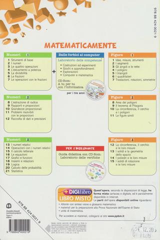 Matematicamente figure. Con espansione online. Vol. 3 - Manuela Zarattini, Luisiana Aicardi - Libro Edizioni Scolastiche Bruno Mondadori 2008 | Libraccio.it