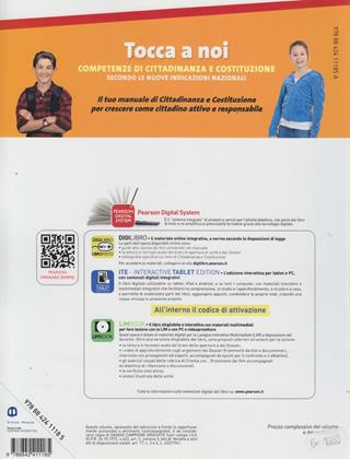 Tocca a noi. Competenze di cittadinanza e costituzione. Ediz. interattiva. Con e-book. Con espansione online - De Nicola, Marina Morpurgo - Libro Edizioni Scolastiche Bruno Mondadori 2012 | Libraccio.it