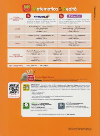 Matematica e realtà. Numeri-Figure. Con tavole numeriche e Digipalestra. Con espansione online. Vol. 1 - Zarattini - Libro Edizioni Scolastiche Bruno Mondadori 2012 | Libraccio.it