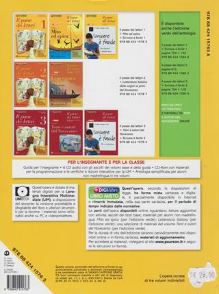 Il paese dei lettori. Con Mito ed epica-Scrivere è facile. Per la Scuola media. Con CD Audio. Vol. 1  - Libro Edizioni Scolastiche Bruno Mondadori 2009 | Libraccio.it