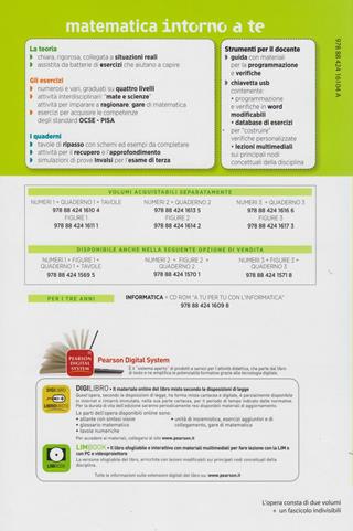 Matematica intorno a te. Numeri. Con quaderno-Tavole numeriche. Per la Scuola media. Vol. 1 - Manuela Zarattini, Luisiana Aicardi, Mara Cerofolini - Libro Edizioni Scolastiche Bruno Mondadori 2010 | Libraccio.it