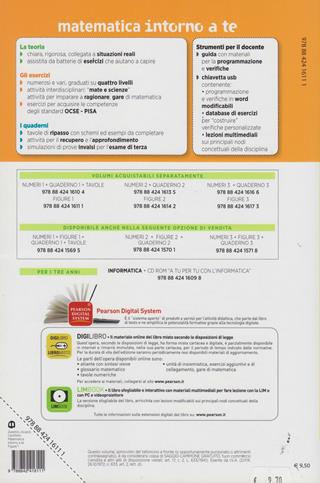 Matematica intorno a te. Figure. Con quaderno. Per la Scuola media. Vol. 1 - Manuela Zarattini, Luisiana Aicardi, Mara Cerofolini - Libro Edizioni Scolastiche Bruno Mondadori 2010 | Libraccio.it