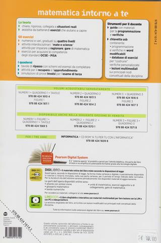 Matematica intorno a te. Figure. Con quaderno. Per la Scuola media. Vol. 2 - Manuela Zarattini, Luisiana Aicardi, Mara Cerofolini - Libro Edizioni Scolastiche Bruno Mondadori 2010 | Libraccio.it