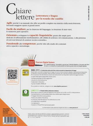Chiare lettere. Con Divina Commedia. Per le Scuole superiori. Vol. 1 - Paolo Di Sacco - Libro Edizioni Scolastiche Bruno Mondadori 2012 | Libraccio.it