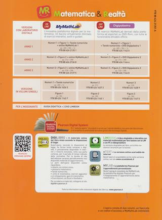 Matematica e realtà. Numeri-Figure. Con tavole numeriche. Con Mymathlab. Con espansione online. Vol. 1 - Zarattini - Libro Edizioni Scolastiche Bruno Mondadori 2012 | Libraccio.it