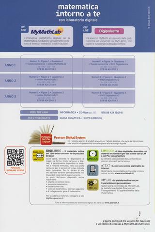 Matematica intorno a te. Numeri-Figure. Con quaderno-Tavole numeriche-Mymathlab. Con espansione online. Vol. 1 - Manuela Zarattini - Libro Edizioni Scolastiche Bruno Mondadori 2012 | Libraccio.it