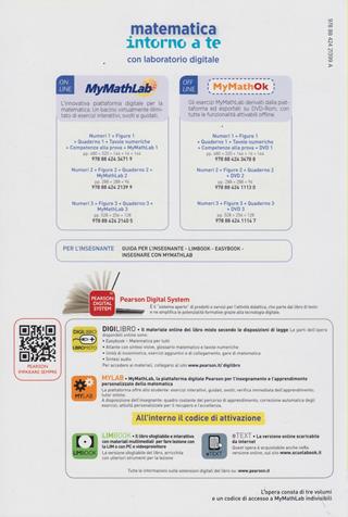 Matematica intorno a te. Con N2/F2/Q2-Scratch MyMathLab gold. Per la Scuola media. Vol. 2 - Zarattini - Libro Edizioni Scolastiche Bruno Mondadori 2012 | Libraccio.it