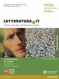 Letteratura.it. Ediz. verde. Per le Scuole superiori. Vol. 2 - Giuseppe Langella, Pierantonio Frare, Uberto Motta - Libro Edizioni Scolastiche Bruno Mondadori 2012 | Libraccio.it