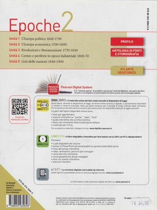 Epoche. Con atlante. Con espansione online. Vol. 2 - Alberto De Bernardi, Scipione Guarracino - Libro Edizioni Scolastiche Bruno Mondadori 2012 | Libraccio.it