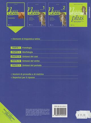 Nova Lexis. Grammatica. Vol. 1 - Angelo Diotti - Libro Edizioni Scolastiche Bruno Mondadori 2004 | Libraccio.it