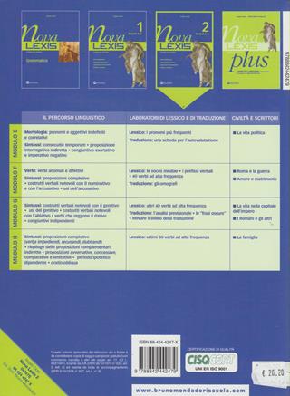 Nova Lexis. Grammatica. Vol. 2 - Angelo Diotti - Libro Edizioni Scolastiche Bruno Mondadori 2004 | Libraccio.it